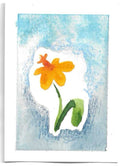 #014 Floral with cool background